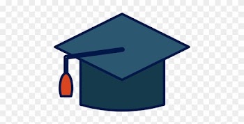 Transparent Graduation Hat - Mortarboard
