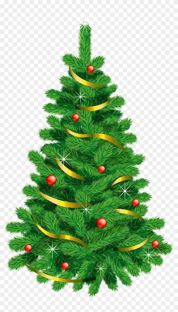 Transparent Green Deco Christmas Tree - Tree Gif Images Free Download