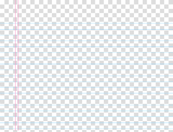 Transparent Lined School Notebook Paper Sheet PNG Image ...