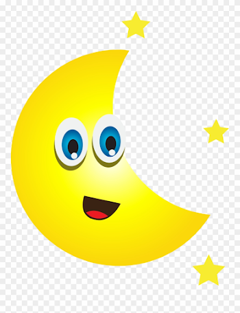 Transparent Moon And Stars Clip Art - Png Download (#3456395 ...