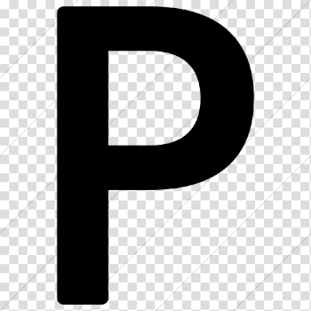 Transparent P Black And White Transparent & PNG Clipart Free ...