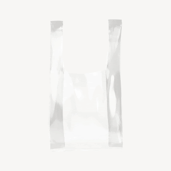 Transparent plastic bag mockup, realistic | Free PSD Mockup - rawpixel