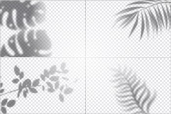 Transparent shadows overlay effect Free Vector