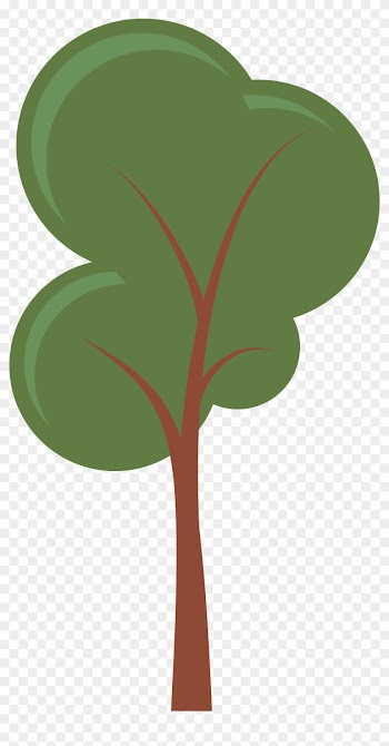 Transparent Tree Cliparts - Cartoon Trees