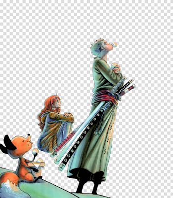 Transparent Zoro and Nami | Oro Jackson