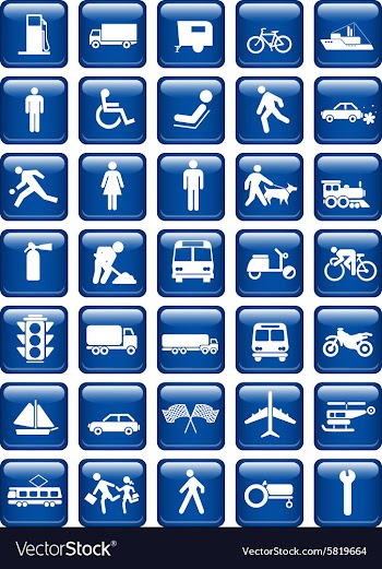 Transport vector image
