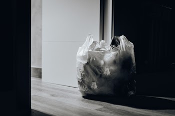 Trash Near Door