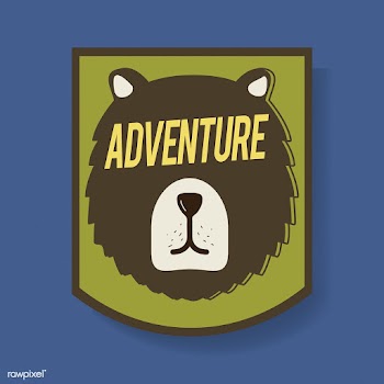 Travel adventure badge | Free stock vector - 389957