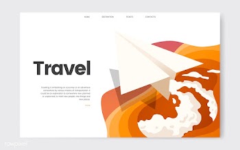 Travel and leisure informational website grap.. | Free stock vector - 458409