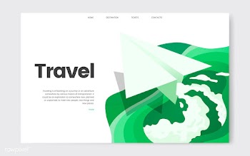 Travel and leisure informational website grap.. | Free stock vector - 458411