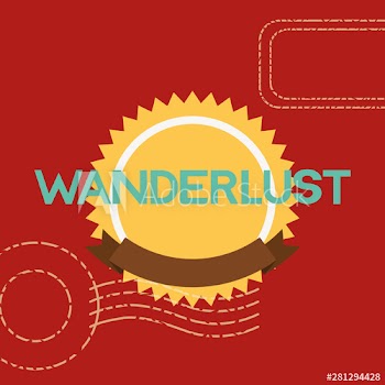 Travel and wanderlust vector design