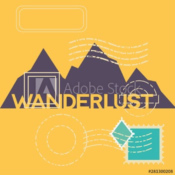 Travel and wanderlust vector design