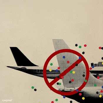 Travel ban during coronavirus pandemic background | Free  illustration - 2311948