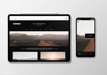 Travel blog template | Free stock vector - 575189