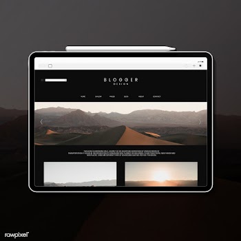 Travel blog template | Free stock vector - 575207