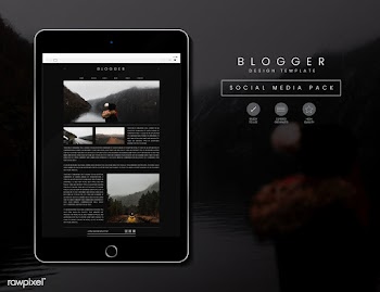 Travel blog template | Free stock vector - 575209