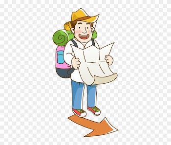 Travel Cartoon Man Child Illustration - Travel Cartoon Man Child Illustration
