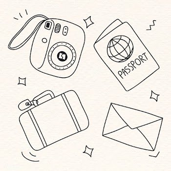 Travel doodle icons illustration | Free stock vector - 936686