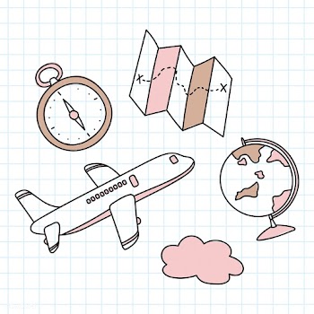 Travel doodle icons illustration | Free stock vector - 936702