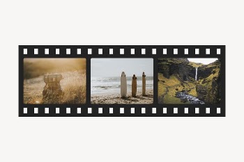 Travel film strip clipart, nature | Free Photo - rawpixel