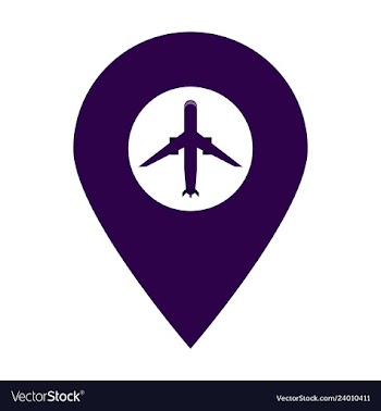 Travel icon on the white background vector image