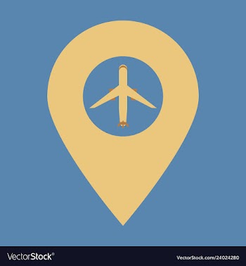 Travel icon on the white background vector image