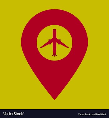 Travel icon on the white background vector image