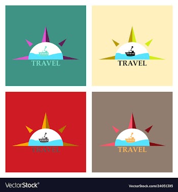 Travel infographics with data icons and elements vector image