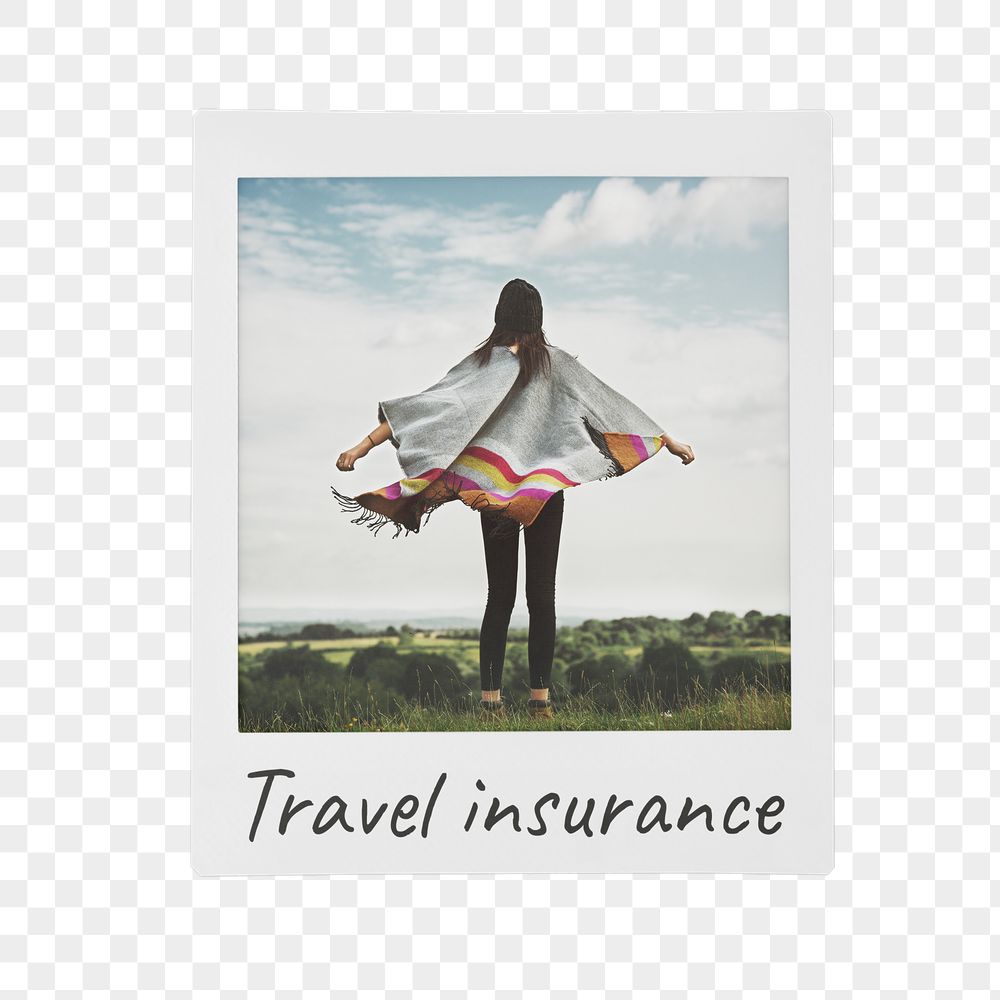 Travel insurance png instant film | Free PNG - rawpixel