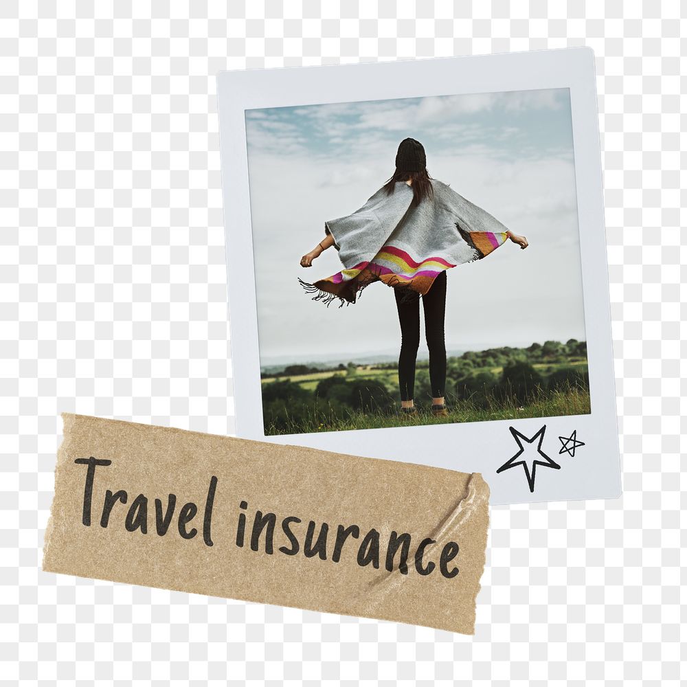 Travel insurance png instant film | Free PNG - rawpixel