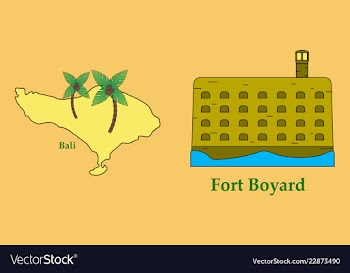 Travel journey concept famous monuments of world vector image