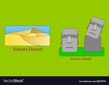 Travel journey concept famous monuments of world vector image