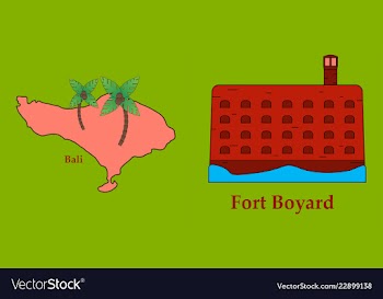 Travel journey concept famous monuments of world vector image
