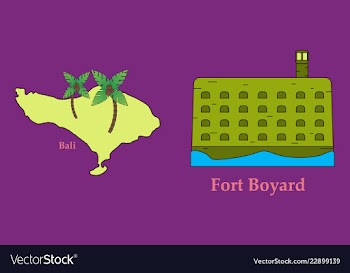 Travel journey concept famous monuments of world vector image