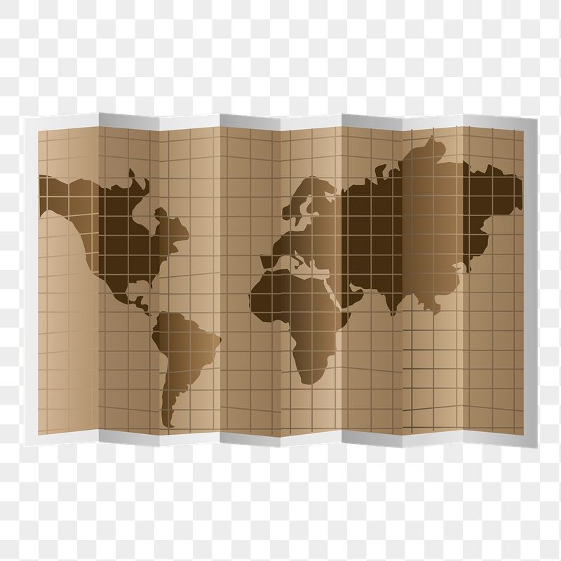 Travel map png sticker, transparent | Free PNG - rawpixel