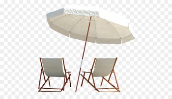 Travel Package tour Hotel Beach Vacation - White Parasol Beach chair summer 