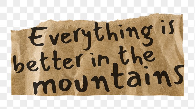 Travel quote png, DIY torn | Free PNG - rawpixel