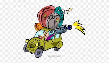 Travel Royalty Free Vector Clip Art Illustration - People Throwing Garbage Everywhere Cartoon