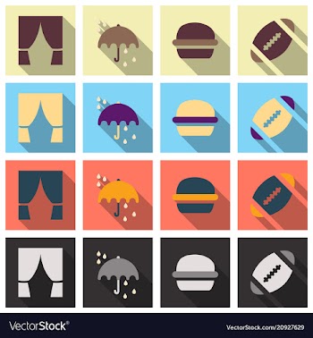 Travel symbols and tourism signs vector image