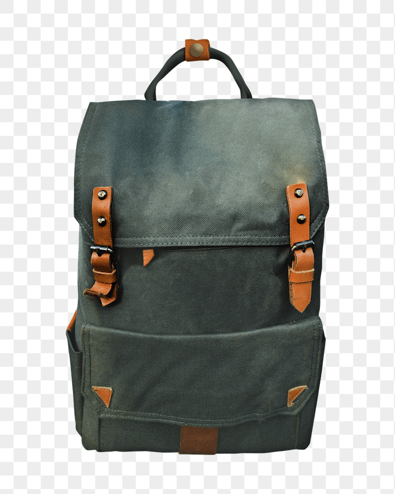 Traveler's backpack png sticker, transparent | Free PNG - rawpixel