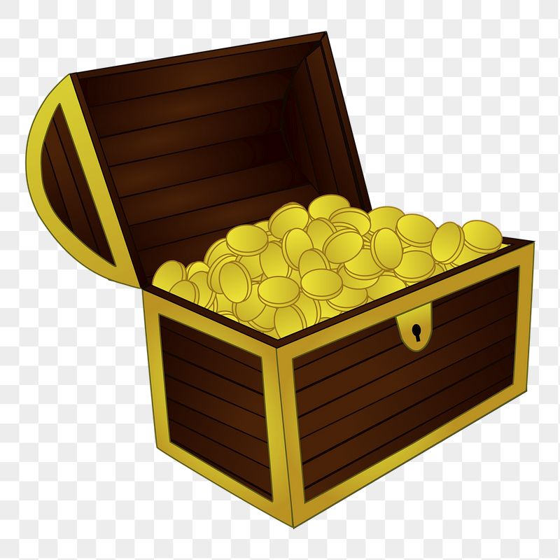 Treasure chest png sticker, transparent | Free PNG - rawpixel