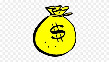 Treasurer's Corner - March - Green Money Bag Clipart