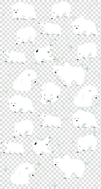 Tree Area Angle Pattern, White polar bear transparent background PNG clipart