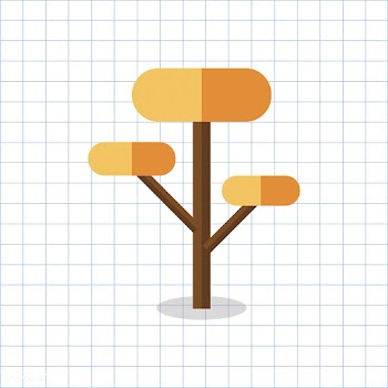 Tree autumn colorful | Free stock vector - 250650