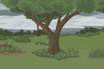 Tree background, Glitch game illustration. | Free Photo - rawpixel