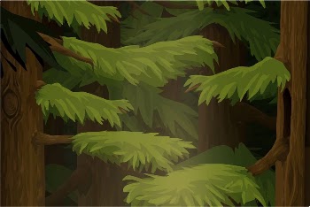 Tree background, Glitch game illustration. | Free Photo - rawpixel