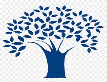 Tree Branches Leaves Blue Nature Design Floral - Tree Branches Leaves Blue Nature Design Floral