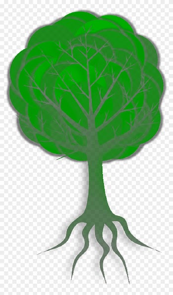 Tree, Branches, Roots, Skeleton, Plant, Leaves, Nature - Wachsen Sie Wie Ein Baum Grußkarte