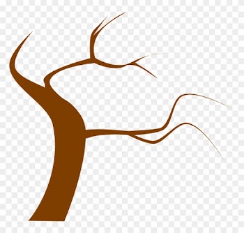 Tree Brown Branch Twig Twisty - Dead Tree Clip Art