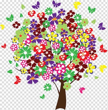 Tree Butterfly Drawing Watercolor painting , tree transparent background PNG clipart